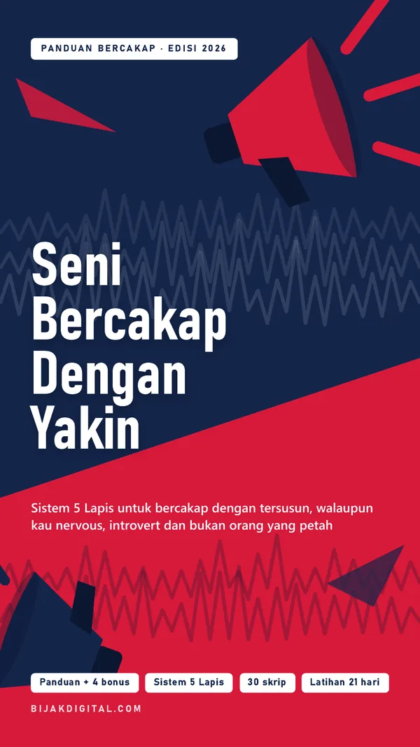 Kulit Seni Bercakap Dengan Yakin